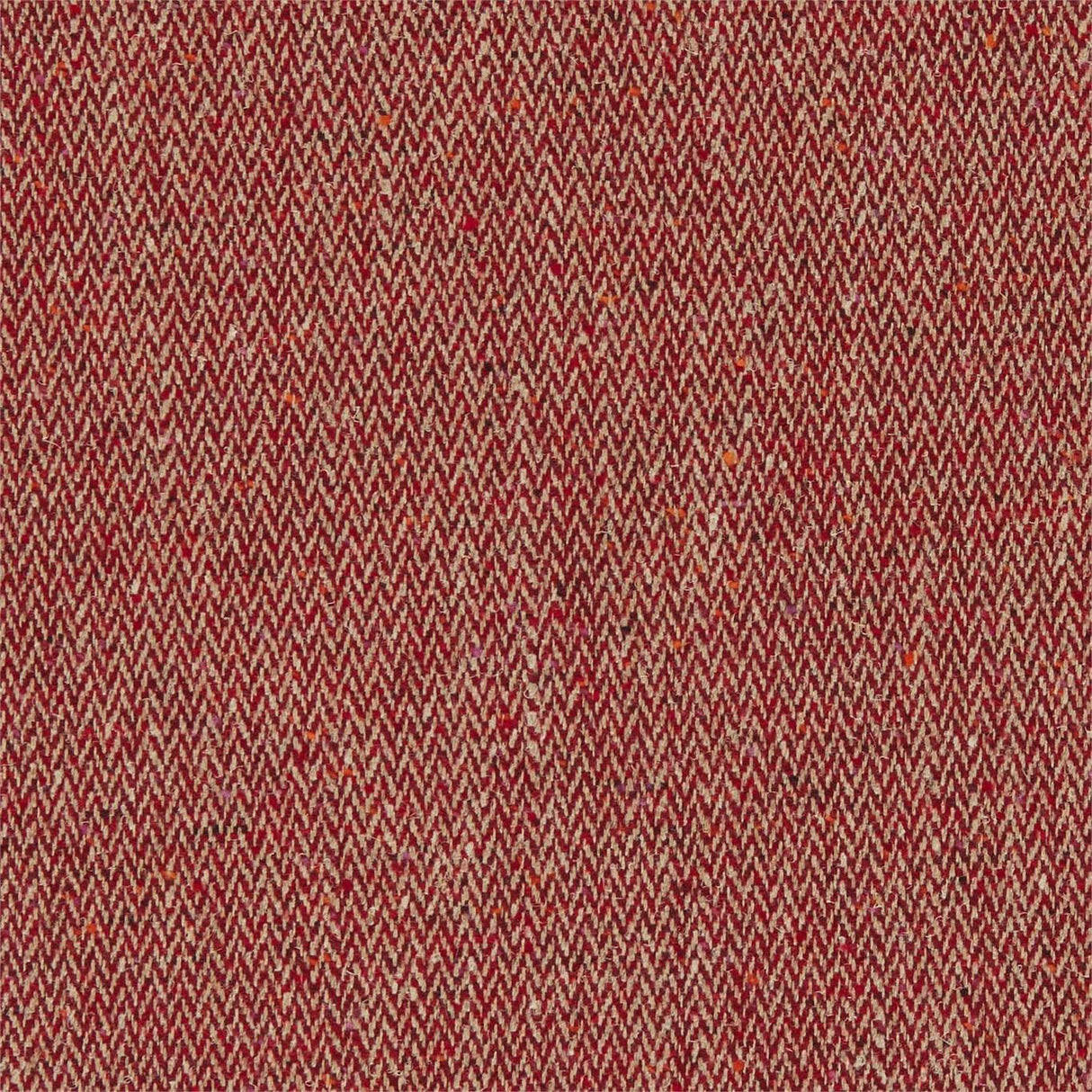 Morris & Co Brunswick Carmine Fabric