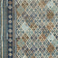 Morris & Co Burdock & Star Indigo Fabric