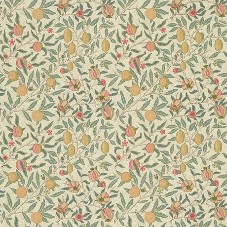 Morris & Co Fruit Willow Green/Slate Fabric