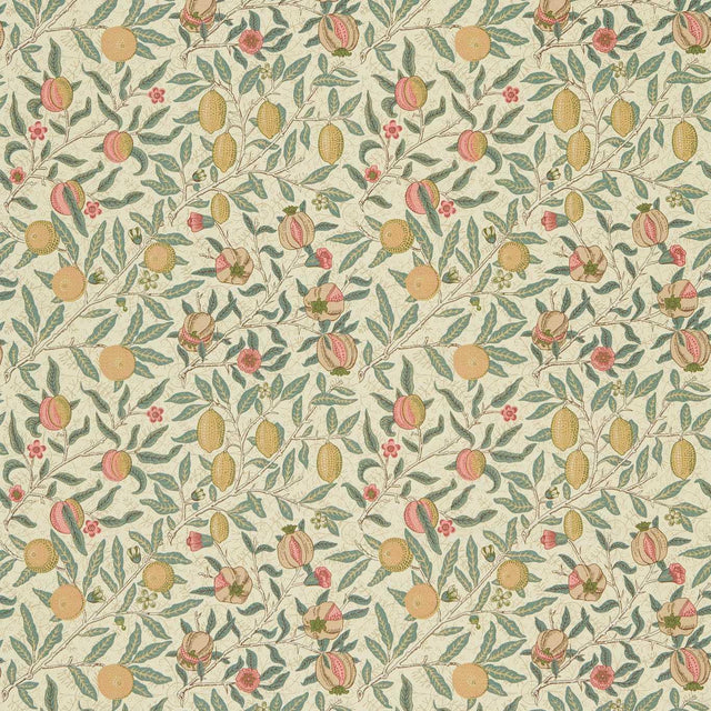 Morris & Co Fruit Willow Green/Slate Fabric