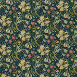 Morris & Co Golden Lily Indigo Fabric