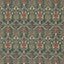 Morris & Co Granada Indigo/Red Fabric