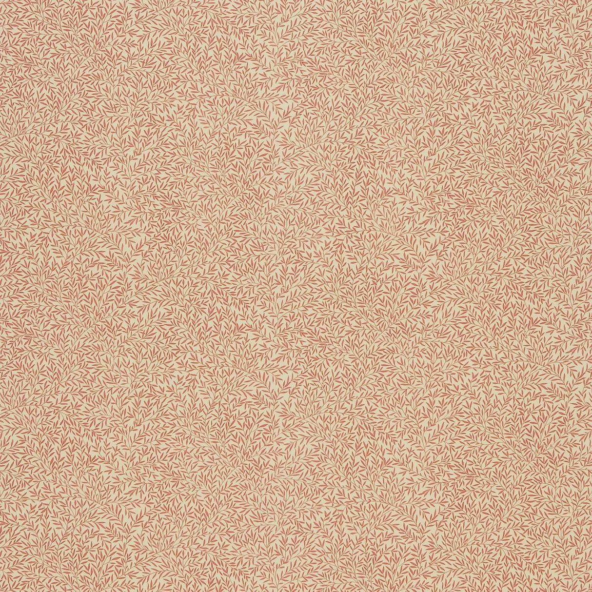 Morris & Co Lily Leaf Red Fabric