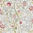 Morris & Co Mary Isobel Pink/Ivory Fabric