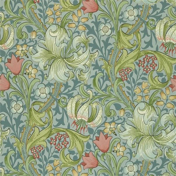 Morris & co Golden Lily Mineral Wallpaper