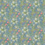 Morris & Co Golden Lily Mineral Blues Fabric