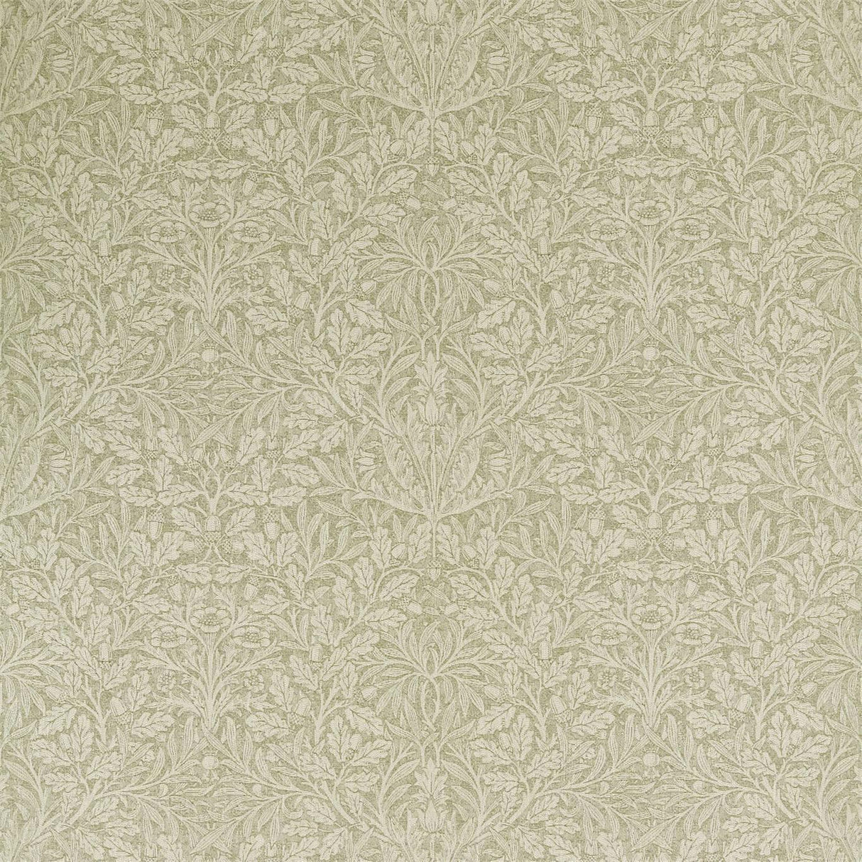 Morris & Co Morris Acorn Moss Fabric