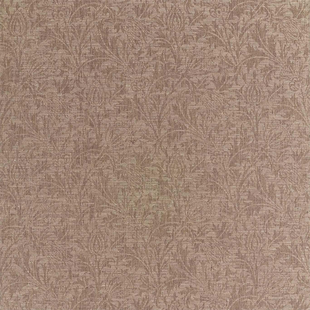 Morris & Co Thistle Weave Bronze Fabric