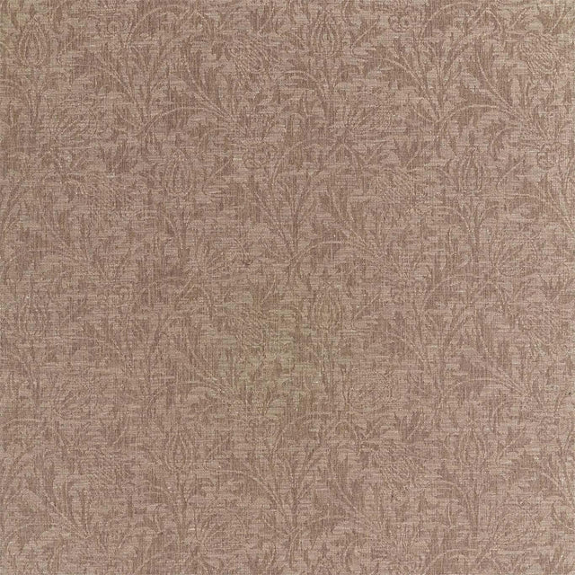 Morris & Co Thistle Weave Bronze Fabric