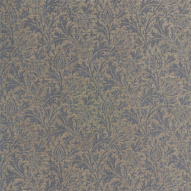 Morris & Co Thistle Weave Slate Fabric