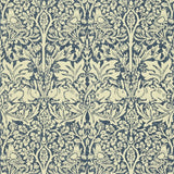 Morris & co Brer Rabbit Indigo/Vellum Wallpaper
