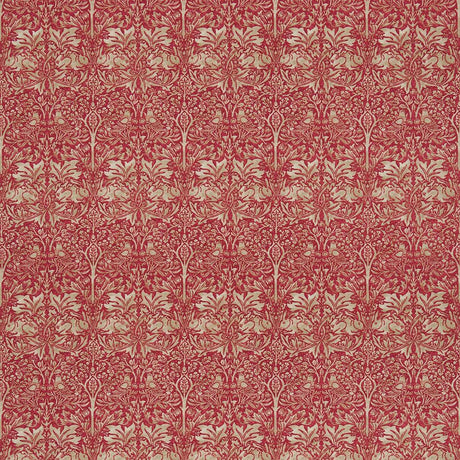 Morris & Co Brer Rabbit Red/Hemp Fabric