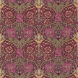 Morris & Co Honeysuckle & Tulip Wine/Bay Leaf Fabric