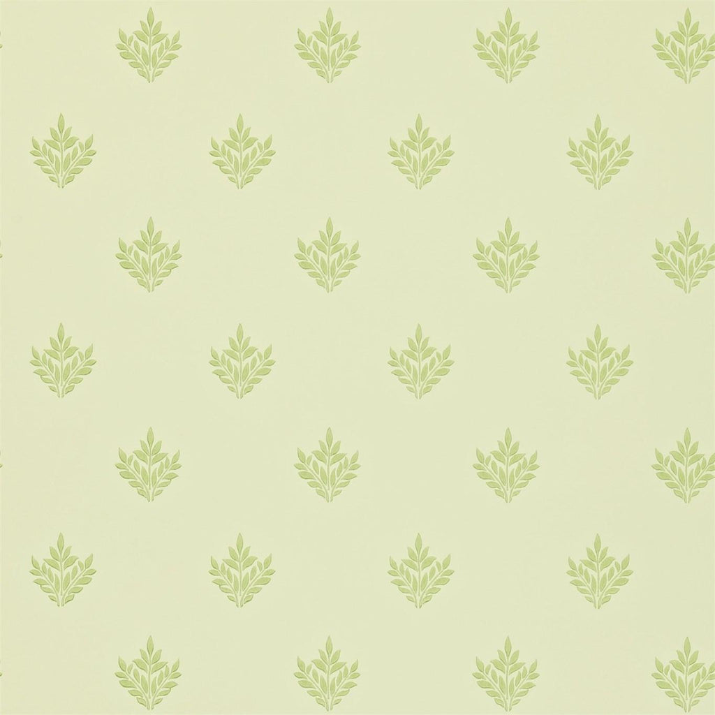 Morris & Co Pearwood Ivory/Thyme Wallpaper
