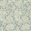Morris & Co Chrysanthemum Toile China Blue/Cream Wallpaper