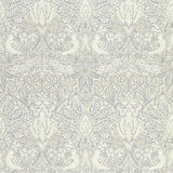 Morris & Co Pure Dove & Rose Cloud Grey Wallpaper