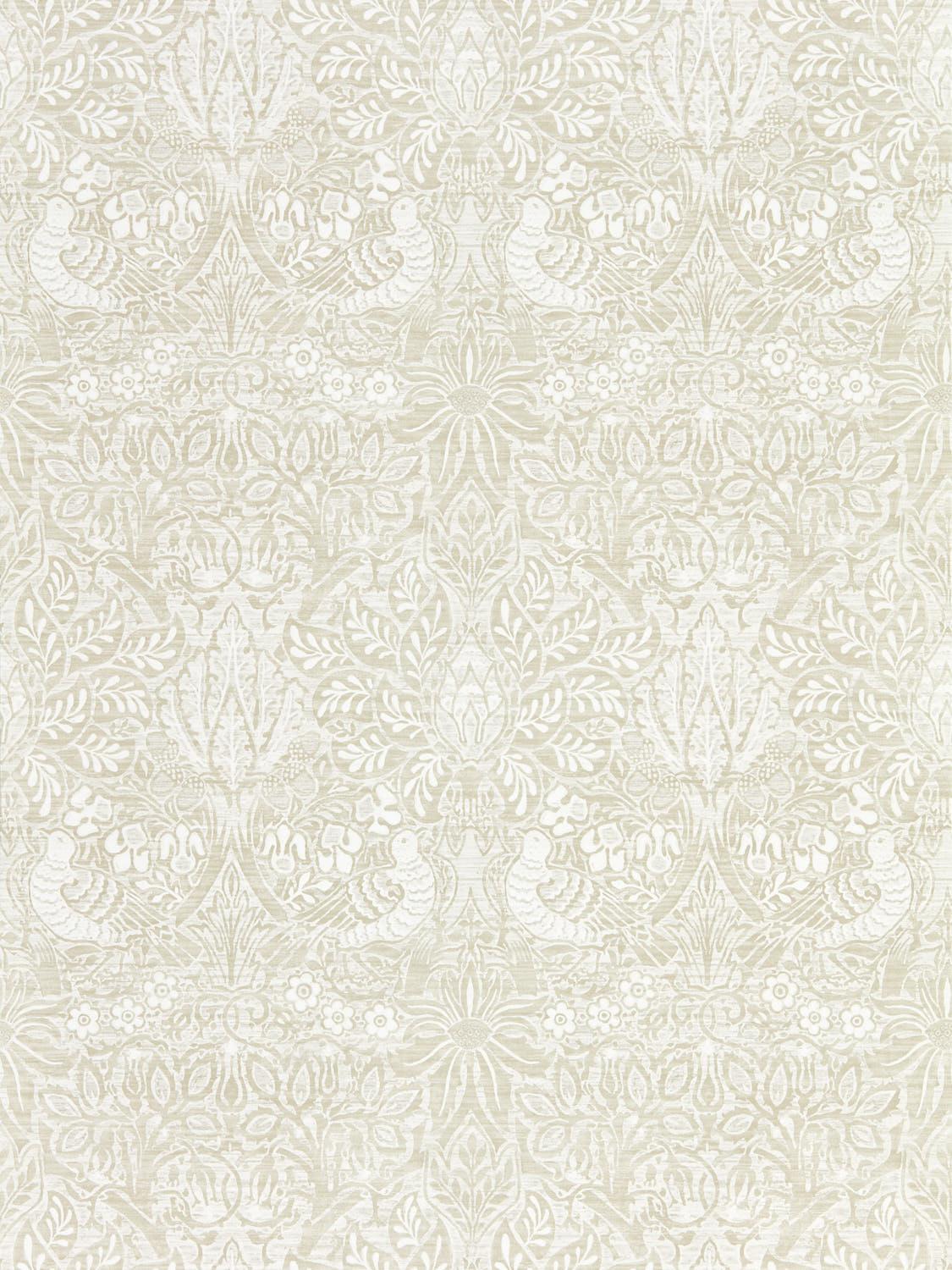 Morris & co Pure Dove & Rose White Clover Wallpaper