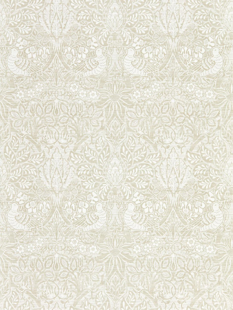 Morris & co Pure Dove & Rose White Clover Wallpaper