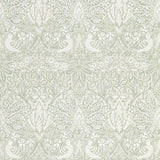 Morris & Co Pure Dove & Rose Grey Blue Wallpaper