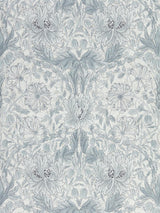 Morris & co Pure Honeysuckle & Tulip Cloud Grey Wallpaper