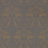 Morris & Co Pure Brer Rabbit Ink/Gold Wallpaper