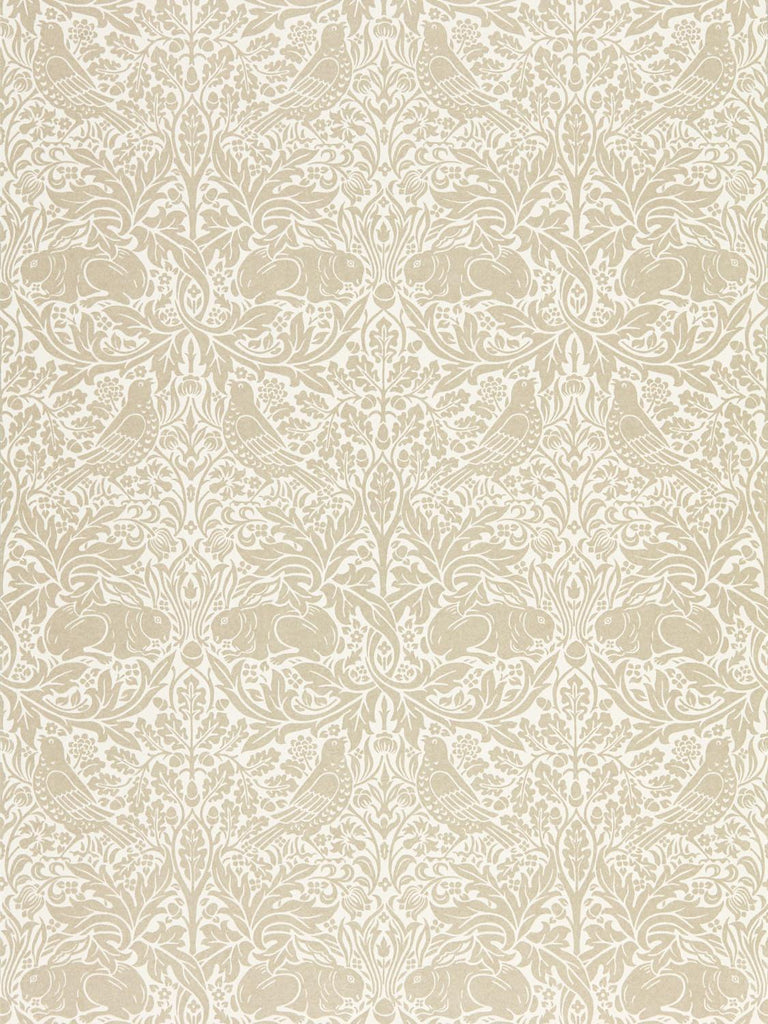 Morris & Co Pure Brer Rabbit Linen Wallpaper