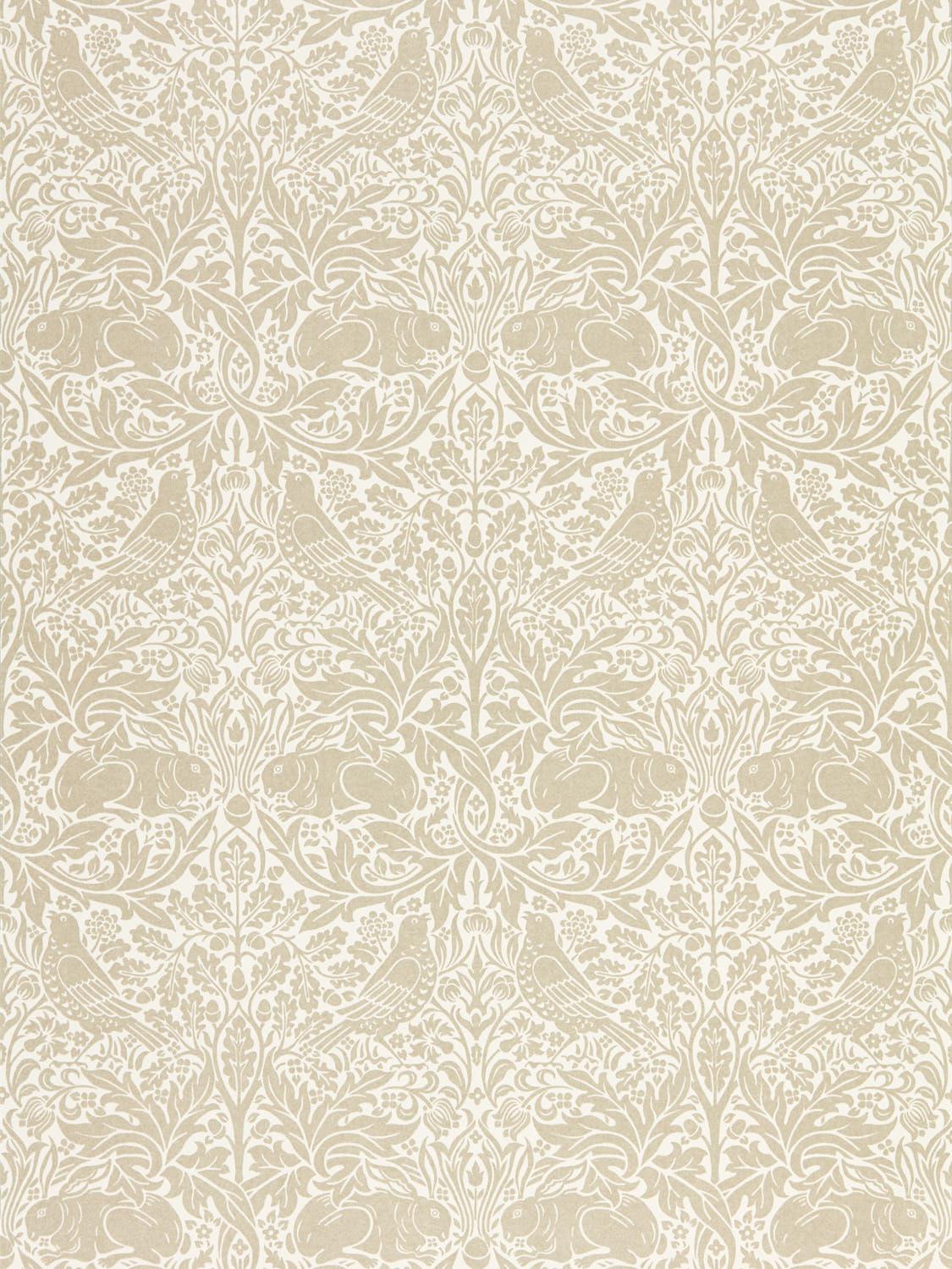 Morris & co Pure Brer Rabbit Linen Wallpaper