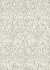 Morris & co Pure Brer Rabbit Gilver Wallpaper