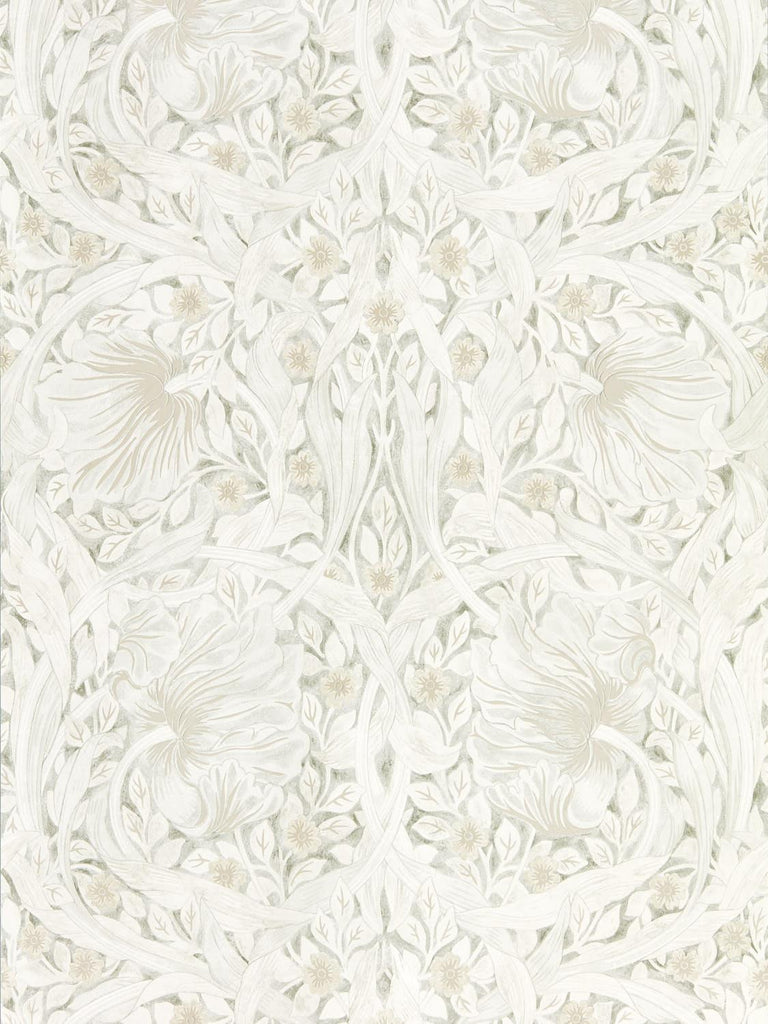 Morris & Co Pure Pimpernel Lightish Grey Wallpaper
