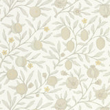 Morris & Co Pure Fruit Horned Poppy / Grey Wallpaper