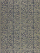Morris & co Pure Scroll Black Ink Wallpaper