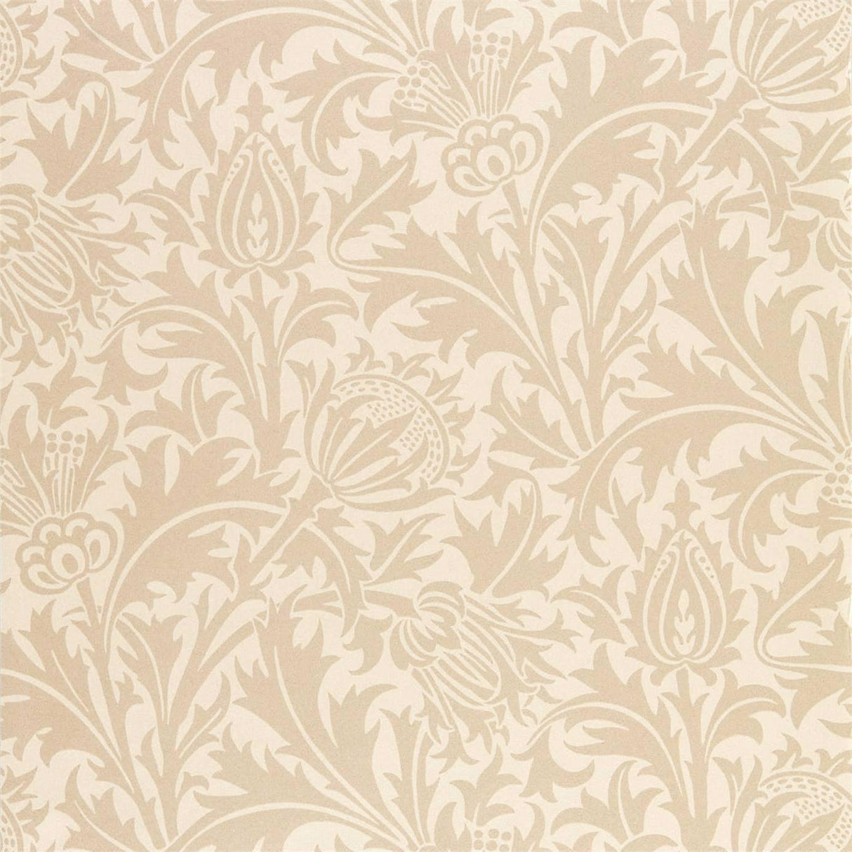 Morris & Co Pure Thistle Linen Wallpaper