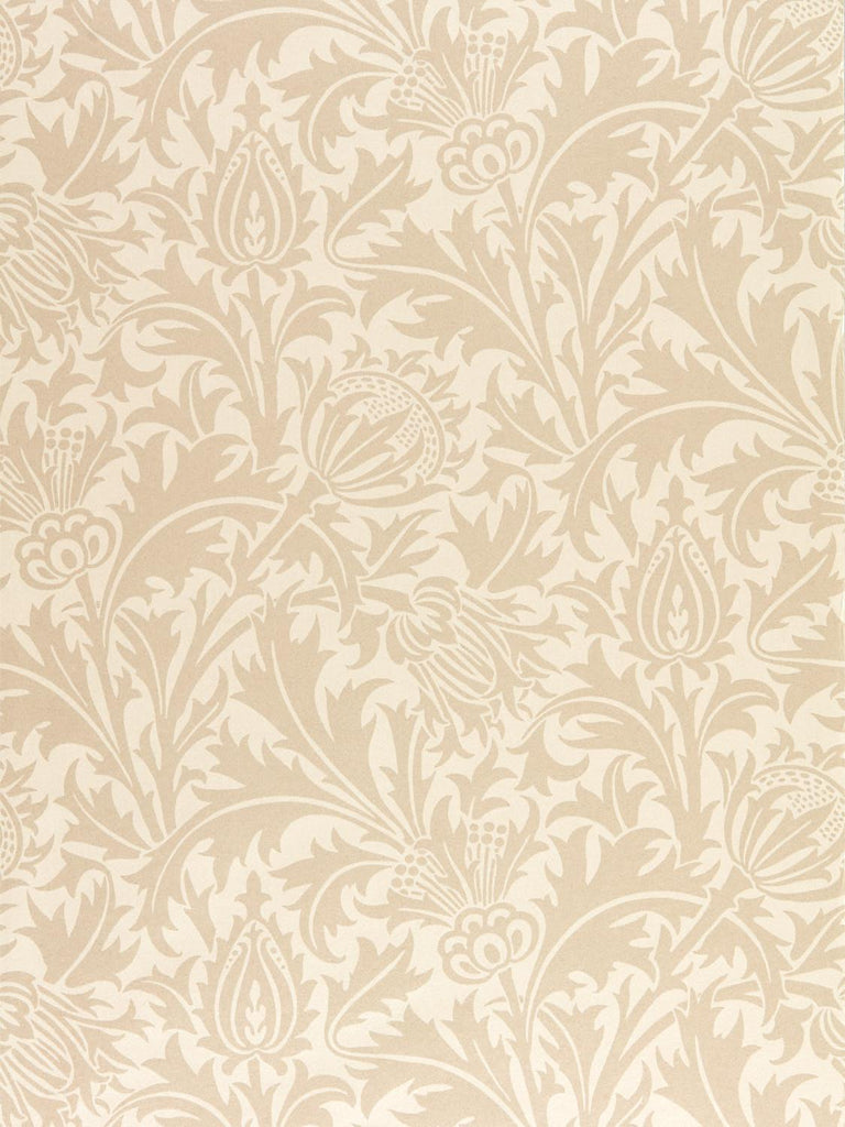Morris & Co Pure Thistle Linen Wallpaper