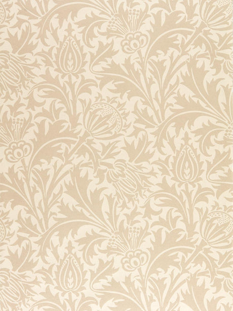 Morris & co Pure Thistle Linen Wallpaper