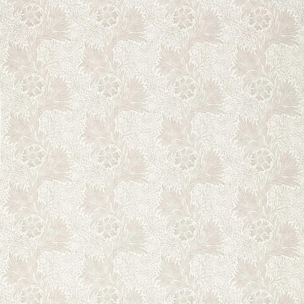 Morris & Co Pure Marigold Print Lightish Grey Fabric