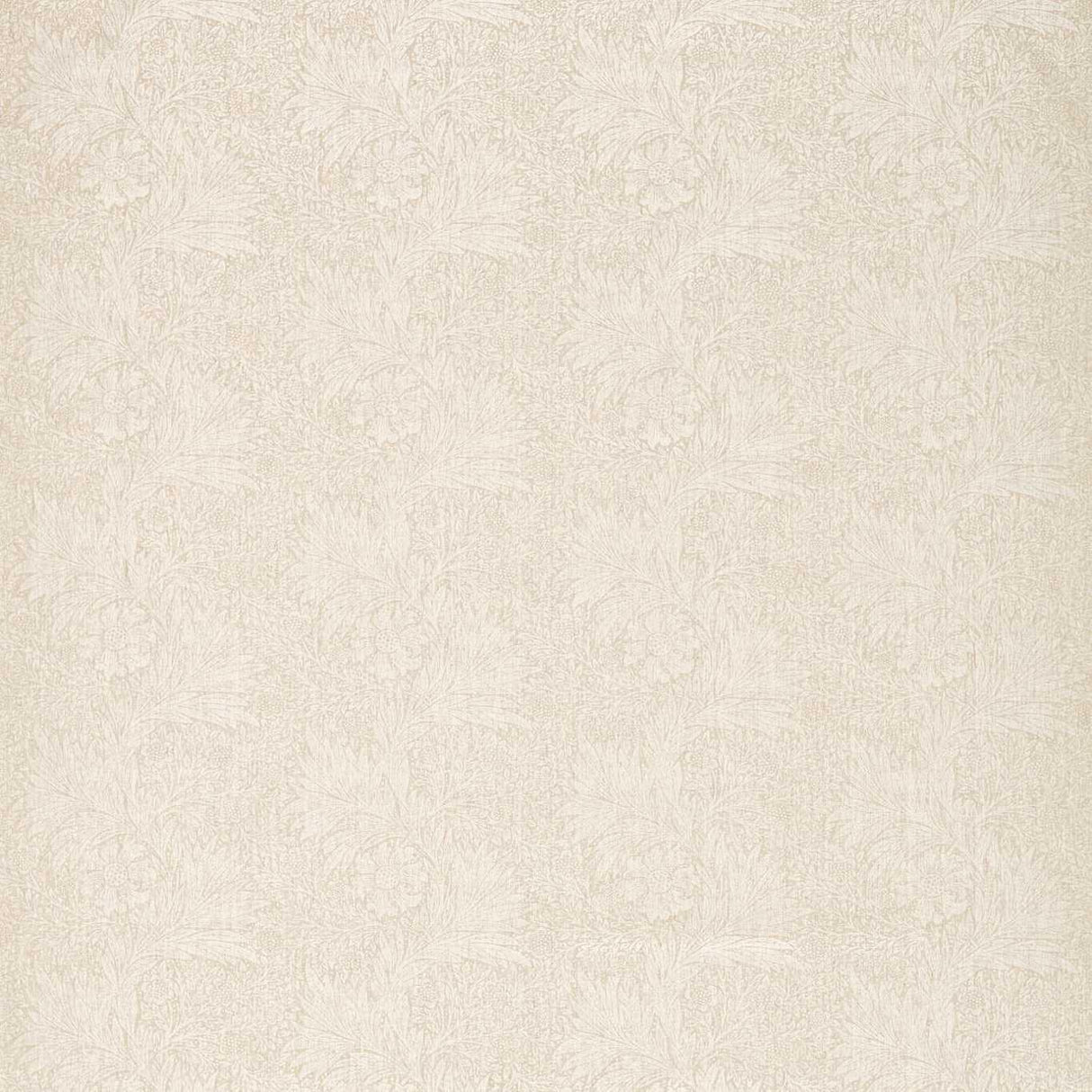 Morris & Co Pure Marigold Print Linen/Oyster Fabric