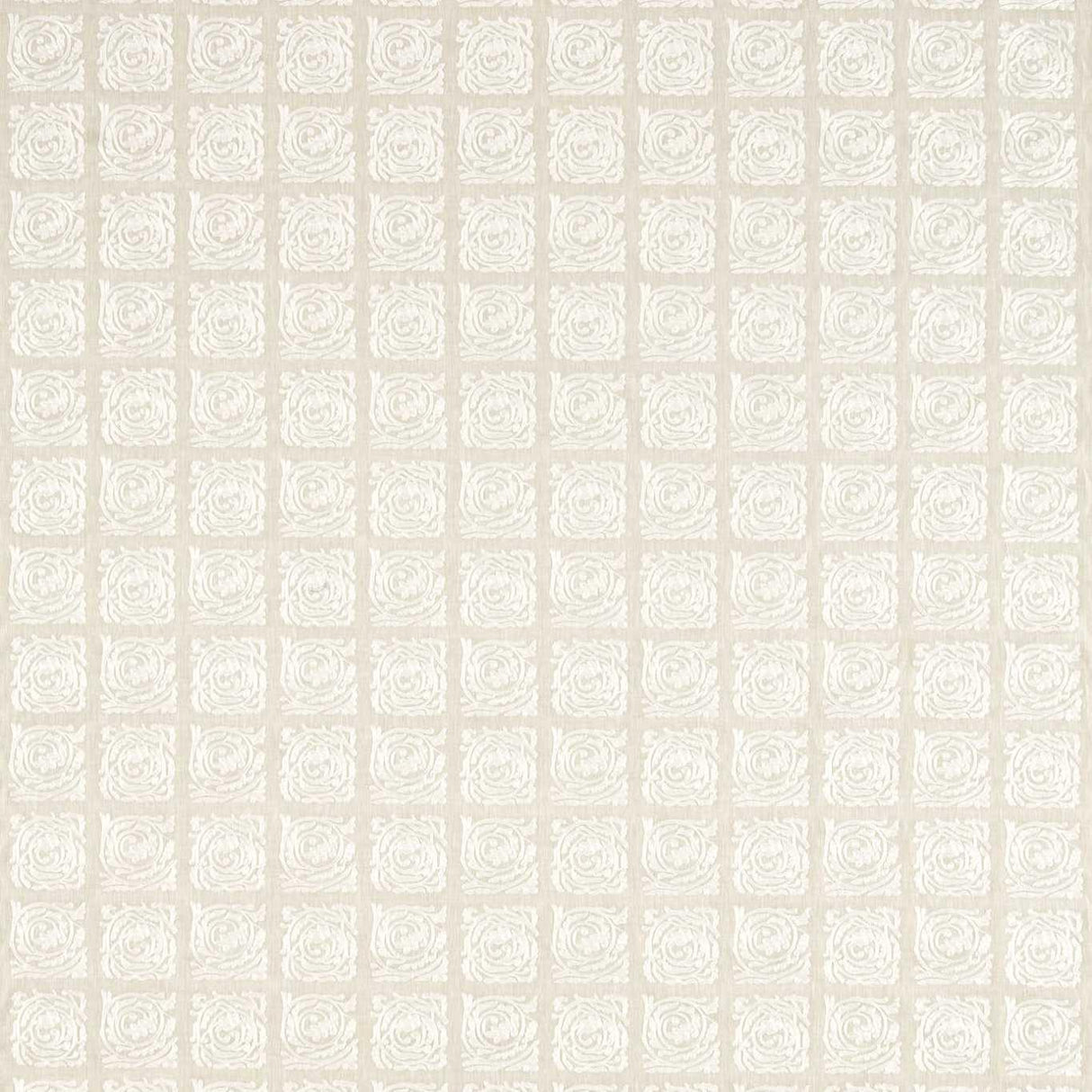 Morris & Co Pure Scroll Embroidery Linen Fabric