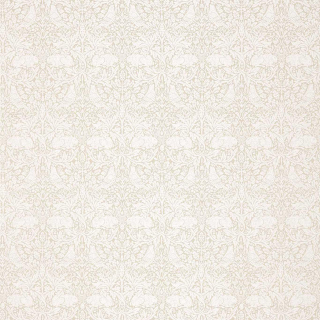 Morris & Co Pure Brer Rabbit Weave Flax Fabric