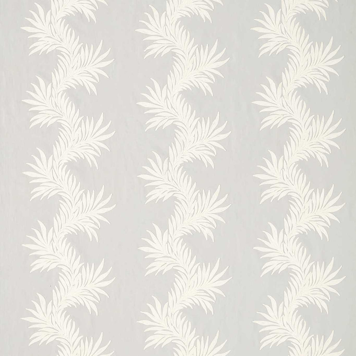Morris & Co Pure Marigold Trail Embroidery Lightish Grey Fabric ...