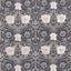 Morris & Co Pure Honeysuckle & Tulip Embroidery Inky Purple Fabric
