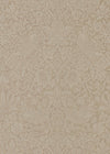 Morris & Co Pure Strawberry Thief Taupe/Gilver Wallpaper