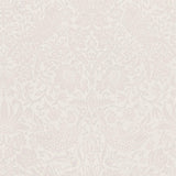 Morris & Co Pure Strawberry Thief Oyster/Chalk Wallpaper