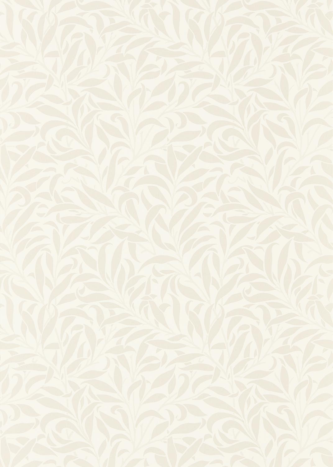 Morris & co Pure Willow Bough Ivory/Pearl Wallpaper