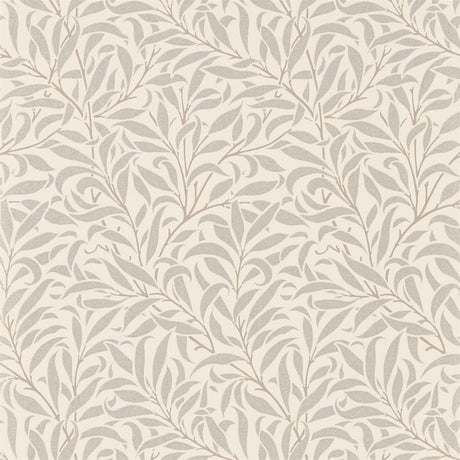 Morris & Co Pure Willow Bough Ecru/Silver Wallpaper