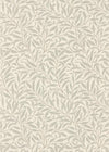 Morris & Co Pure Willow Bough Ecru/Silver Wallpaper