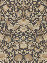 Morris & co Pure Lodden Charcoal/Gold Wallpaper