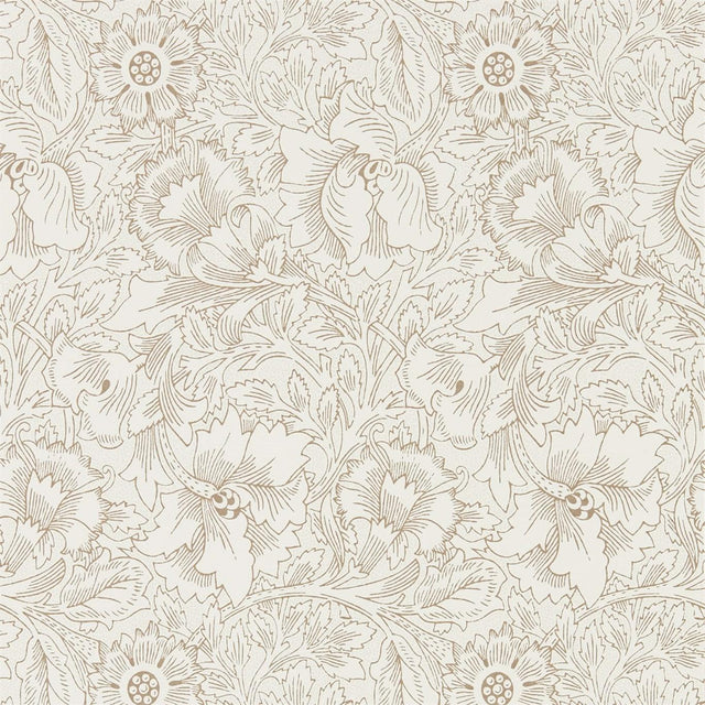 Morris & Co Pure Acorn Cream/Gold Wallpaper