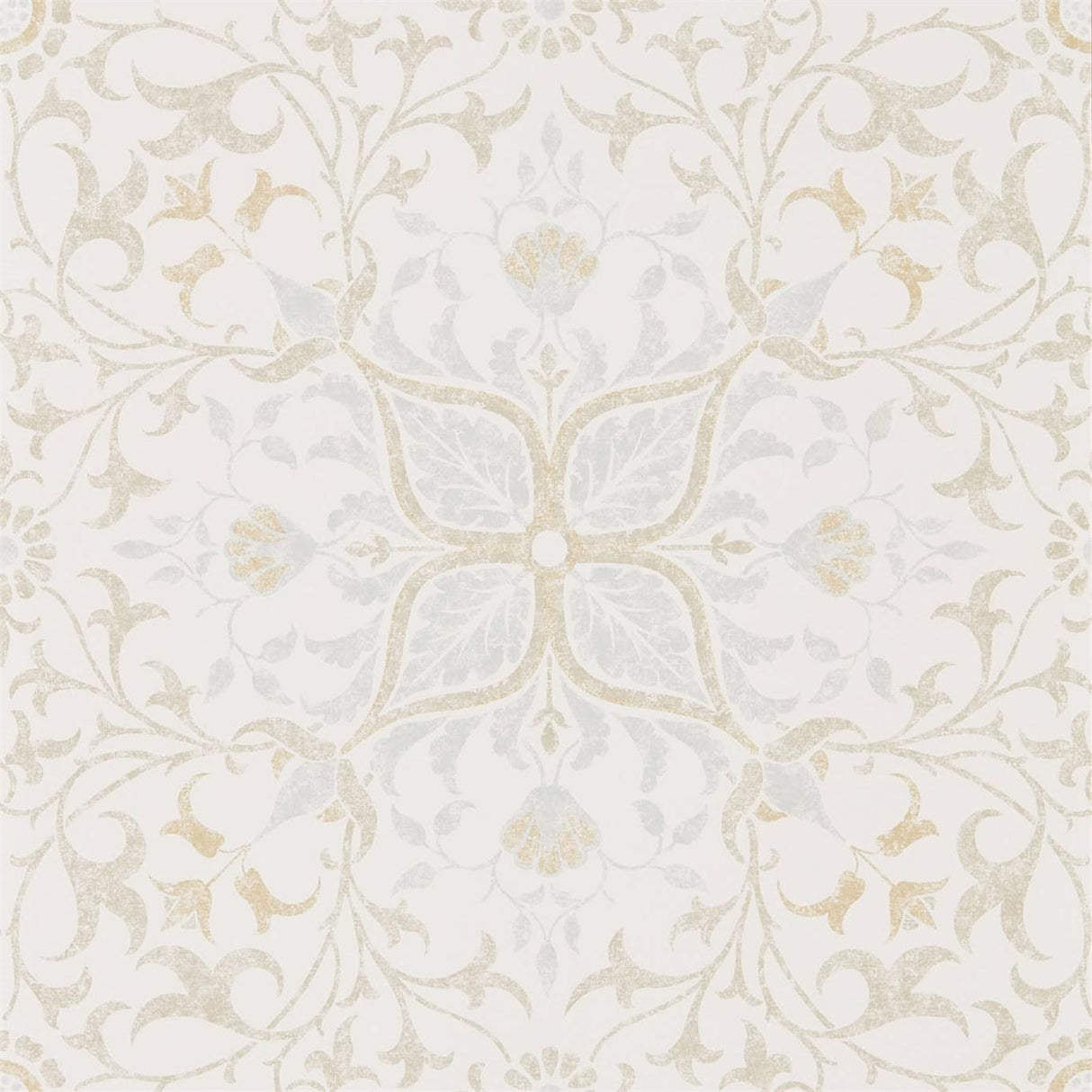 Morris & Co Pure Net Ceiling Cream/Eggshell Wallpaper