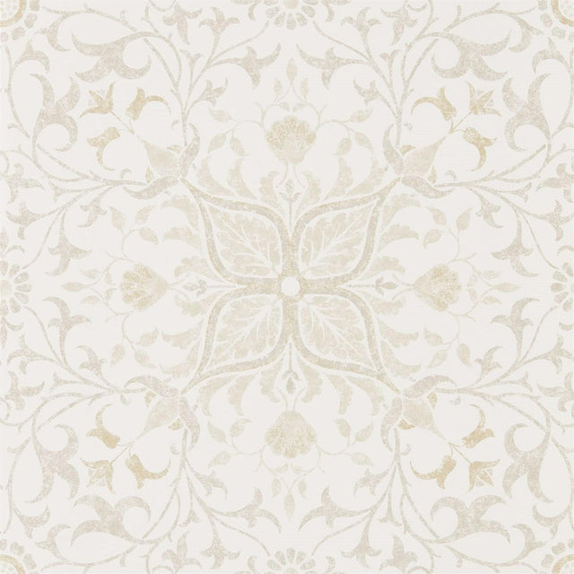 Morris & Co Pure Net Ceiling Ecru/Linen Wallpaper