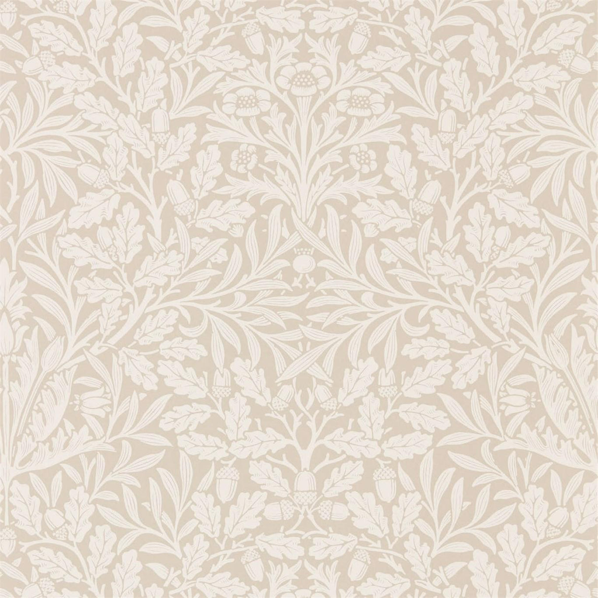 Morris & Co Pure Net Ceiling Linen/Ecru Wallpaper